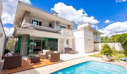 Casa em condomínio fechado com 4 quartos à venda na Rua José Nicco, 360, Mossunguê, Curitiba, 381 m2 por R$ 3.750.000