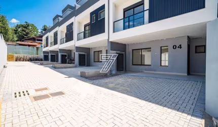 Casa em condomínio fechado com 4 quartos à venda na Rua Albano Reis, 848, Bom Retiro, Curitiba, 195 m2 por R$ 1.285.000