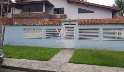 Sobrado c/ Edícula, a 400m da Praia, com 4 dormitórios à venda, 403 m² por R$ 1.300.000 - Jardim Aruan - Caraguatatuba/SP