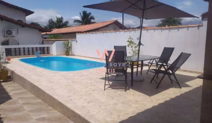 Casa com Edícula, 3 dormitórios à venda, 301 m² por R$ 980.000 - Porto Novo - Caraguatatuba/SP