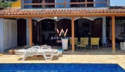 Sobrado com 4 dormitórios à venda, 268 m² por R$ 1.150.000 - Pontal da Cruz - São Sebastião/SP