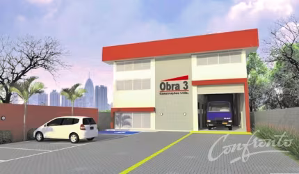 Barracão / Galpão / Depósito para alugar na Alberto Santos Dumont, 159, Centro, Quatro Barras, 996 m2 por R$ 15.000