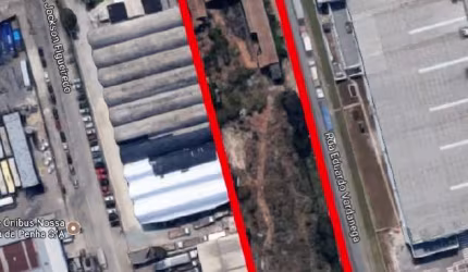 Terreno comercial para alugar na Avenida da República, 4383, Parolin, Curitiba por R$ 18.325
