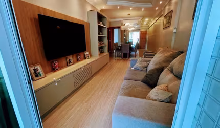 Apartamento à venda, 3 quartos, 1 suíte, 2 vagas, Gonzaga - Santos/SP