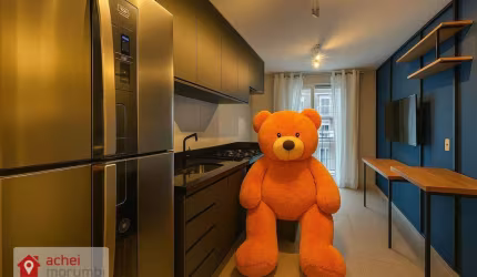 Apartamento para alugar, 30 m² por R$ 3.477,24/mês - Jardim Caravelas - São Paulo/SP