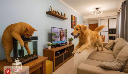 Cobertura à venda, 108 m² por R$ 399.999,95 - Vila Homero Thon - Santo André/SP