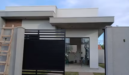 Casas com 2 dormitórios sendo 1 suíte  Financiamento MCMV  em Barra Velha-SC