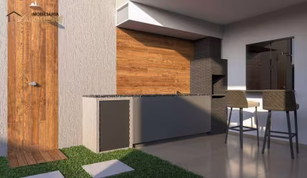 Casa com 2 dormitórios 2 suítes  e varanda,  à venda, 86 m² por R$ 310.000 - Praça Seca - Rio de Janeiro/RJ