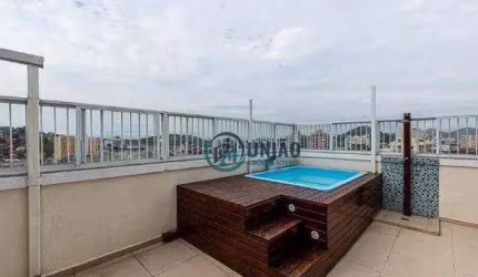 Cobertura com 3 quartos à venda, 119 m² por R$ 600.000 - Centro - Niterói/RJ
