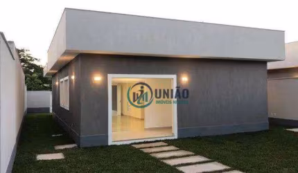 Casa com 3 quartos sendo 1 suíte à venda, 128 m² por R$ 495.000 - Inoã - Maricá/RJ