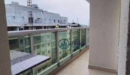 Primeira Locação: Apartamento com 2 dormitórios, sendo uma suíte, varandão, uma vaga, lazer completo!!!  Largo da Batalha - Niterói/RJ