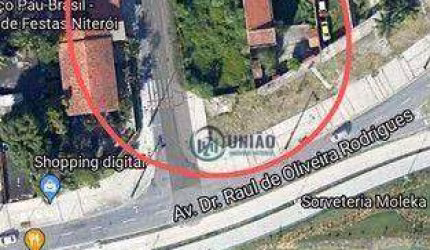 Terreno à venda, 651 m² por R$ 1.100.000,00 - Piratininga - Niterói/RJ