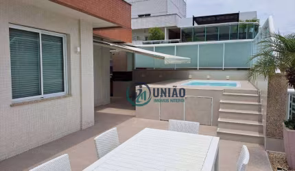 Cobertura com 4 quartos à venda, 280 m² por R$ 2.800.000 - Icaraí - Niterói/RJ