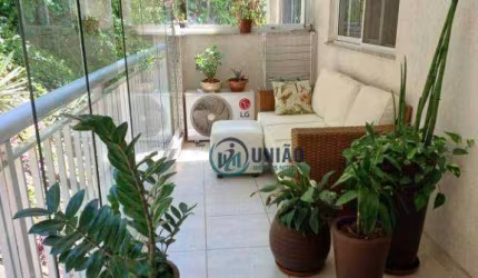 Lindo apartamento todo montado e decorado, com 3 dormitórios , lazer completo e uma vaga de garagem - Jardim Icaraí - Niterói/RJ