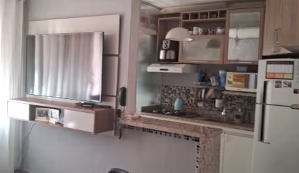 Apto térreo com 2 Dorm./ Cozinha Planejada/ Lazer completo/ À 5 min. do Campolim