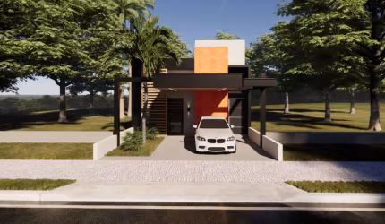 Casa térrea em cond./ 3 Dorm./ Suíte/ Jacuzzi/ Área Gourmet/ Lazer/ Votorantim