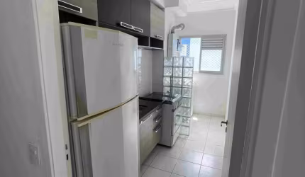 Apto totalmente mobiliado no Campolim/ 2 Dorm./ 1 vaga/ Lazer completo