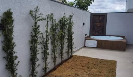 Casa térrea em cond./ 3 Suítes/ Área Gourmet/ Jacuzzi/ Lazer/ Cajuru do Sul