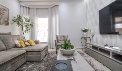 Sobrado mobiliado à venda no Wanel Ville IV/ 3 Dorm./ Área gourmet/ Só 750 mil