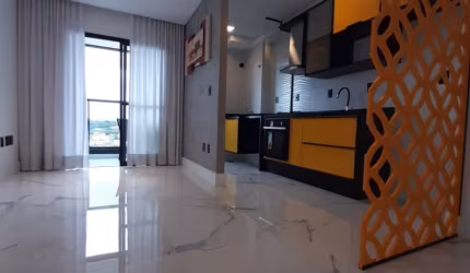 Apto semi mobiliado/ 2 dorm./ Suíte/ Varanda gourmet/ Lazer/ Jd. Pagliato