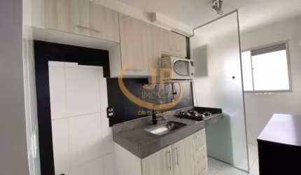 Apto mobiliado à 1 min. do Campolim/ 2 Dorm./ Lazer completo/ Só 255 mil
