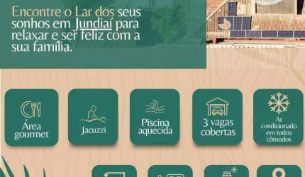 Casa com 5 dormitórios à venda, 488 m² por R$ 4.200.000,00 - Jardim Santa Teresa - Jundiaí/SP