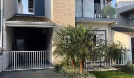 CASA SOBRADO À VENDA - COM 03 DORMITORIOS, SENDO 01 SUÍTE COM CLOSET - 140m² - CONDOMÍNIO VILLAGGIO DISAN FRANCESCO - JUNDIAÍ - SP