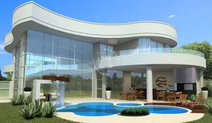 CASA EM CONSTRUÇÃO NO CONDOMÍNIO DE ALTO PADRÃO COM VISTA PRIVILEGIADA EM JUNDIAÍ - SP