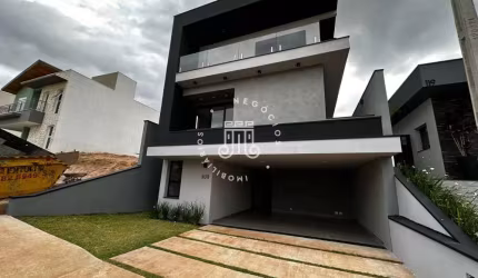 CASA À VENDA COM 3 SUÍTES E 4 VAGAS DE GARAGEM - CONDOMÍNIO RESERVA ERMIDA EM JUNDIAÍ/SP.