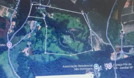 AREA A VENDA COM 32.577M² EM DECLIVE BAIRRO CAXAMBU JUNDIAI / SP.