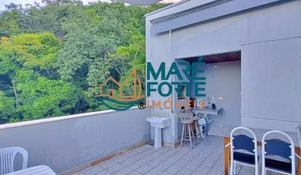 COBERTURA DUPLEX MOBILIADA NA PRAIA GRANDE