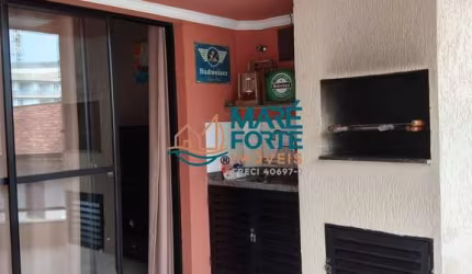 Apartamento mobiliado 150m da Praia Grande