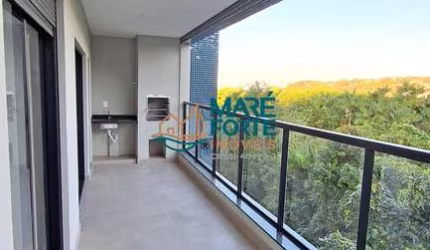 Apartamento novo com vista mata, 5 minutos da praia das Toninhas