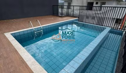 Apartamento mobiliado com 2 suítes, próximo a praia.