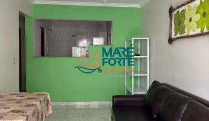 Apartamento com 1 dormitório 400 metros da Praia Grande