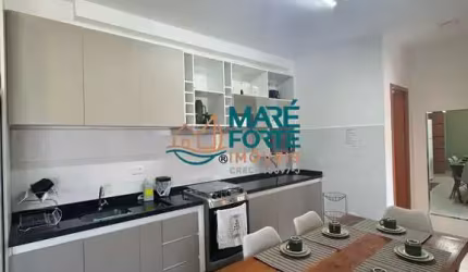 Apartamento com 2 dormitórios e totalmente mobiliado