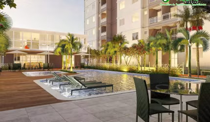 Um novo conceito de morar na praia, dentro da cidade opções de 2 e 3 quarto