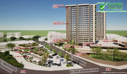 Garden Fátima: Lançamento com 2 e 3 Suítes + Lazer Incrível!