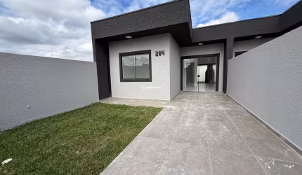 Casa com 3 quartos à venda na Rua Guilherme Lang, 284, Jardim Veneza, Fazenda Rio Grande por R$ 420.000