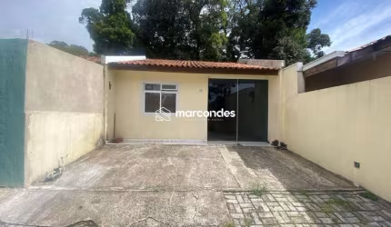 Casa em condomínio fechado com 2 quartos para alugar na Rua Arapongas, 196, Gralha Azul, Fazenda Rio Grande por R$ 1.425