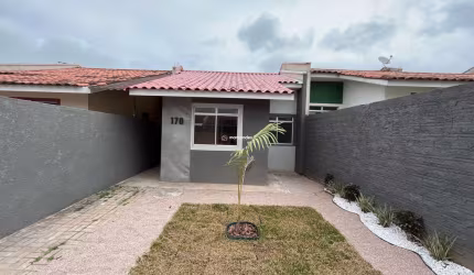 Casa em condomínio fechado com 3 quartos à venda na Rua Sérvia, 800, Nações, Fazenda Rio Grande por R$ 450.000