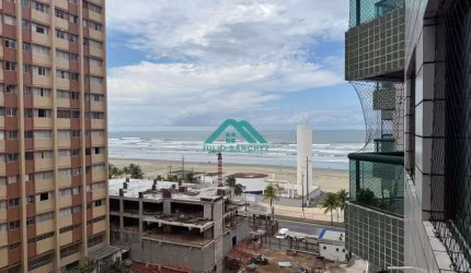 Apartamento Vista Mar - 1 Dorm, Vaga, Piscina e Portaria 24h - R$320.000,00!!!