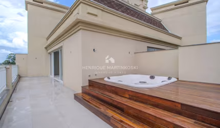 Apartamento Cobertura Duplex A VENDA NO JUVEVÊ, 291m2 privativos, 3 Suítes, 4 vagas, Terraço gourmet privativo com piscina, FACE NORTE