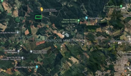 Chácara de 50.000m2 com casa de 156m2 com 2 quartos, 2 WC´s, lareira, próximo de Curitiba e Almirante Tamandaré-PR