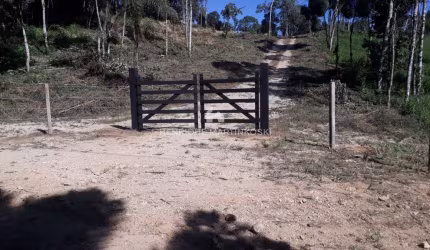 Chácara com 58.665m2 = 2,42 alqueires com riacho passando no fundo e queda d'água - 7 km de Almirante Tamandaré-PR