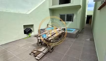 Sobrado com 2 quartos, Jussara, Mongaguá - R$ 495 mil, Cod: 3050