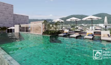 Apartamento a venda Coli Construtora, Âmbar Residencial na Praia das Toninhas, Ubatuba-SP