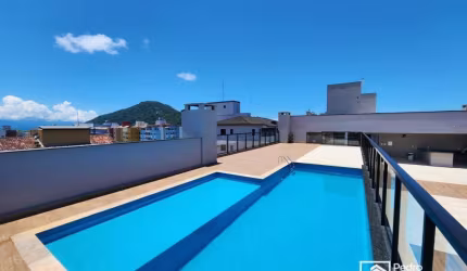 Apartamento a venda Tulum Residence no Itaguá, Ubatuba/SP. Apartamento com 2 suítes e varanda gourmet