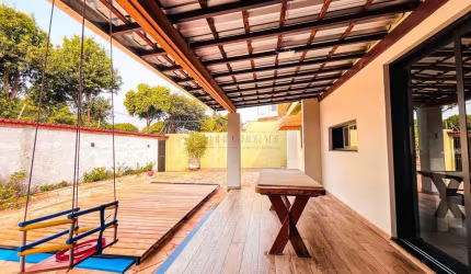 Casa térrea para venda, 420 m² de terreno e 275 m² de construção, varanda gourmet e piscina