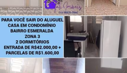 Imóvel para venda tem 55 metros quadrados com 2 quartos em Esmeralda - Praia Grande - SP
